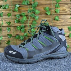 Koppen Gray Green‎ Hiking Boots Men 8.5 Outdoor Trail Lace Up Shoes Waterproof